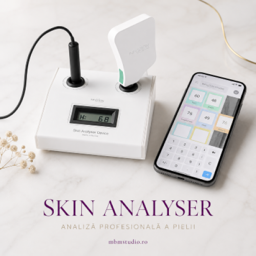 Analiză ten personalizată Ploiești cu Skin Analyzer Device la MBM Studio