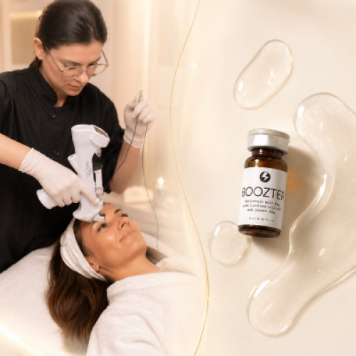 Infuzion System Boozter cu acid hialuronic pentru hidratare intensă și glow fără ace la MBM Studio Ploiești