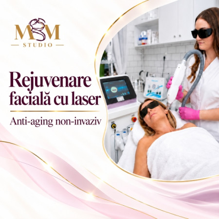 Rejuvenare facială cu laser – Anti-Aging non-invaziv