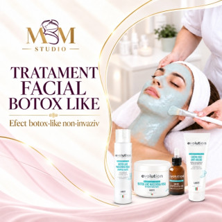 Tratament facial Botox-Like pentru riduri de expresie, fermitate și aspect relaxat – Sea Botox Face Evolution by GUAM