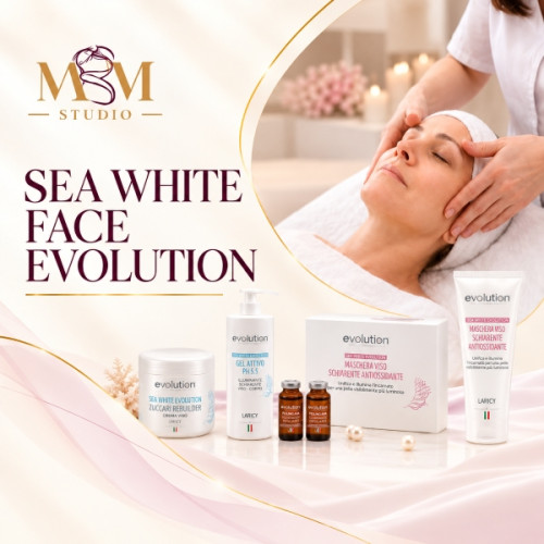 Tratament facial pentru pete pigmentare Sea White Face Evolution by GUAM la MBM Studio Ploiești