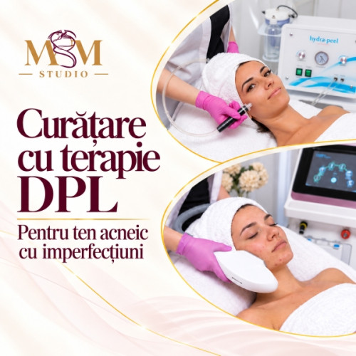 Terapie DPL 480 nm pentru ten acneic și imperfecțiuni la MBM STUDIO Ploiești