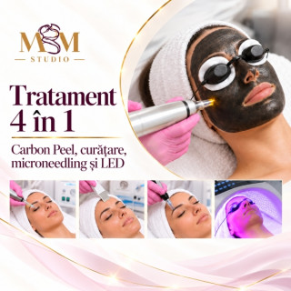 Tratament facial Total Beauty 4 în 1 – ten acneic și imperfecțiuni