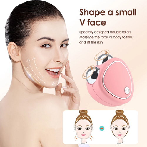 Aparat masaj facial cu microcurenți si vibratii sonice
