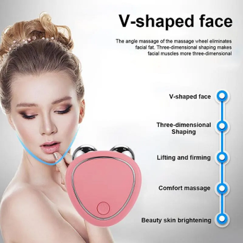 Aparat masaj facial cu microcurenți si vibratii sonice