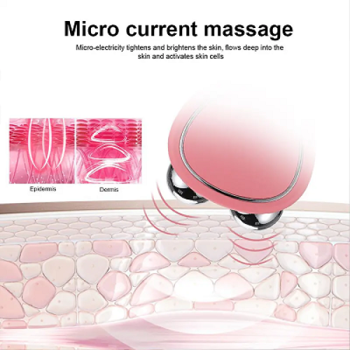 Aparat masaj facial cu microcurenți si vibratii sonice