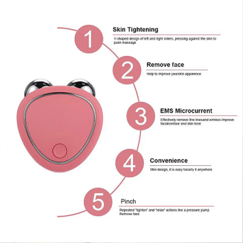 Aparat masaj facial cu microcurenți si vibratii sonice