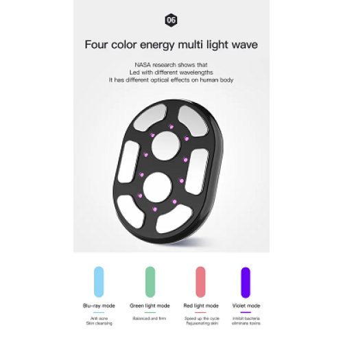 Aparat de slabit 5 in1 cu radiofrecventa RF, stimulare musculara EMS si 4 tipuri de lumini foton led, alb