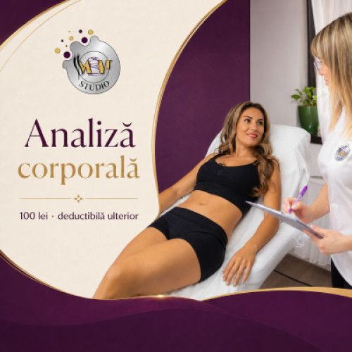 Analiză corporală cu analizator la MBM Studio Ploiești