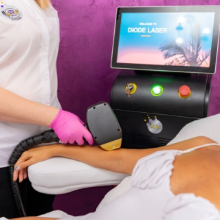 Epilare definitivă laser femei - zone mari