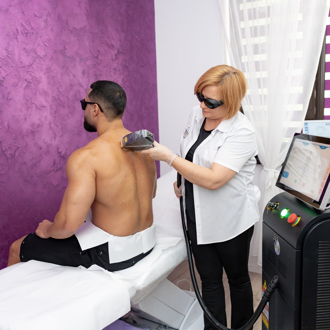 Epilare definitivă laser bărbați Ploiești – MBM Studio