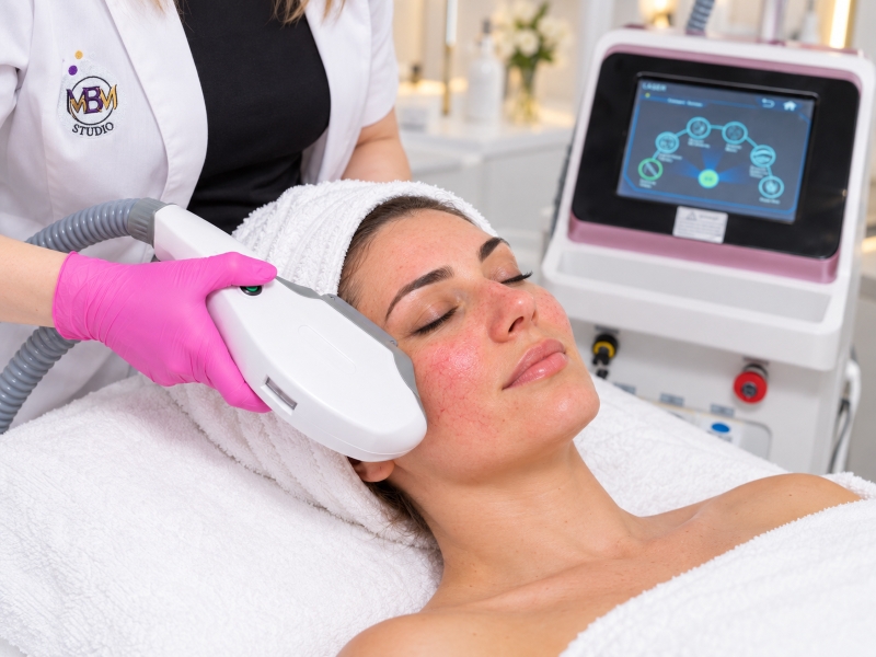 DPL IPL cuperoză vascular facial Ploiești MBM Studio