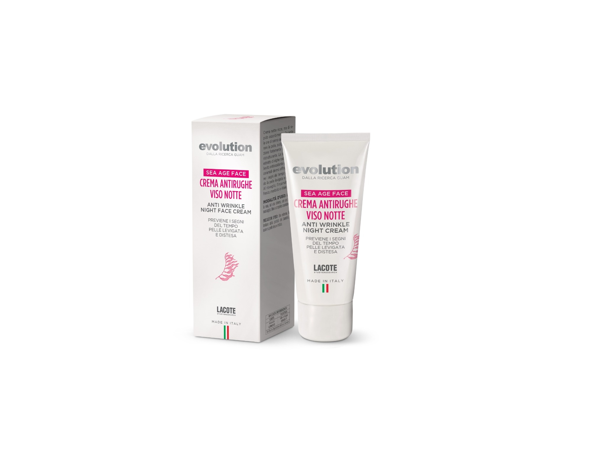 Evolution Sea Age Face cremă de noapte pentru ten matur