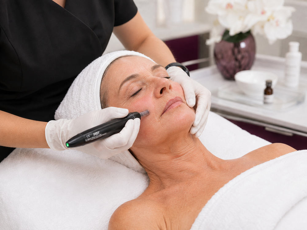 Microneedling personalizat anti-aging pentru ten matur în Tratamentul 2M la MBM STUDIO Ploiești