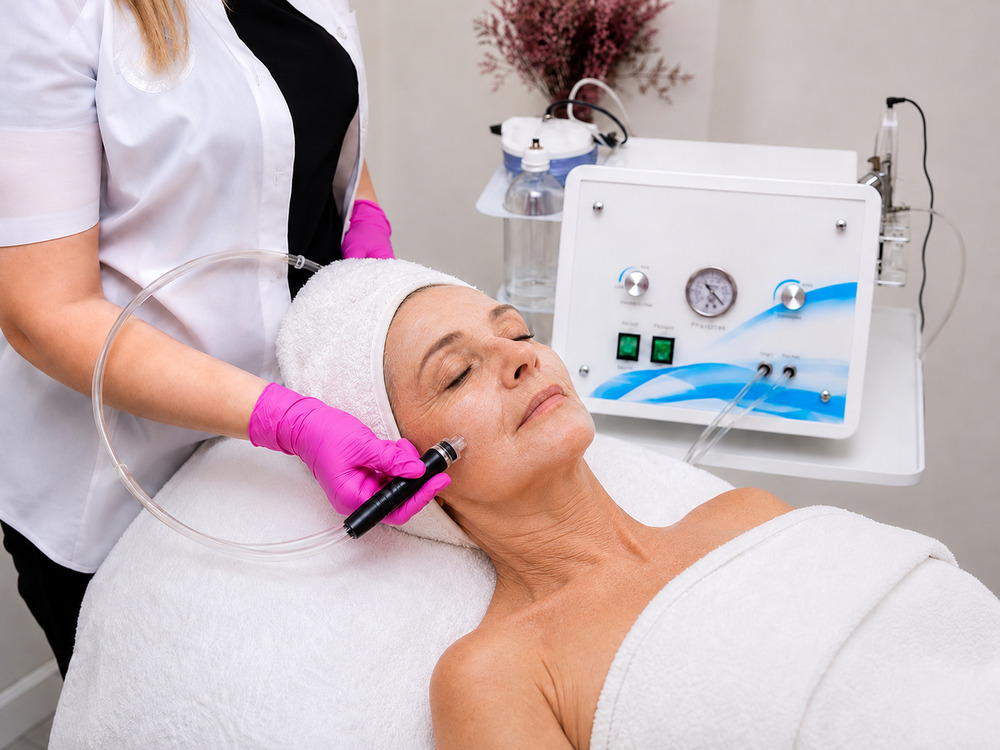 Pregătirea tenului matur pentru Tratamentul 2M anti-aging la MBM STUDIO Ploiești