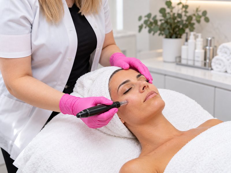 Microneedling Dermapen tratament facial Ploiești MBM Studio