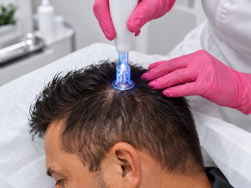Plasma Scalp Balance bărbat Ploiești MBM Studio