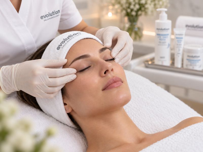Masaj profesional al zonei perioculare în tratamentele faciale MBM STUDIO Ploiești