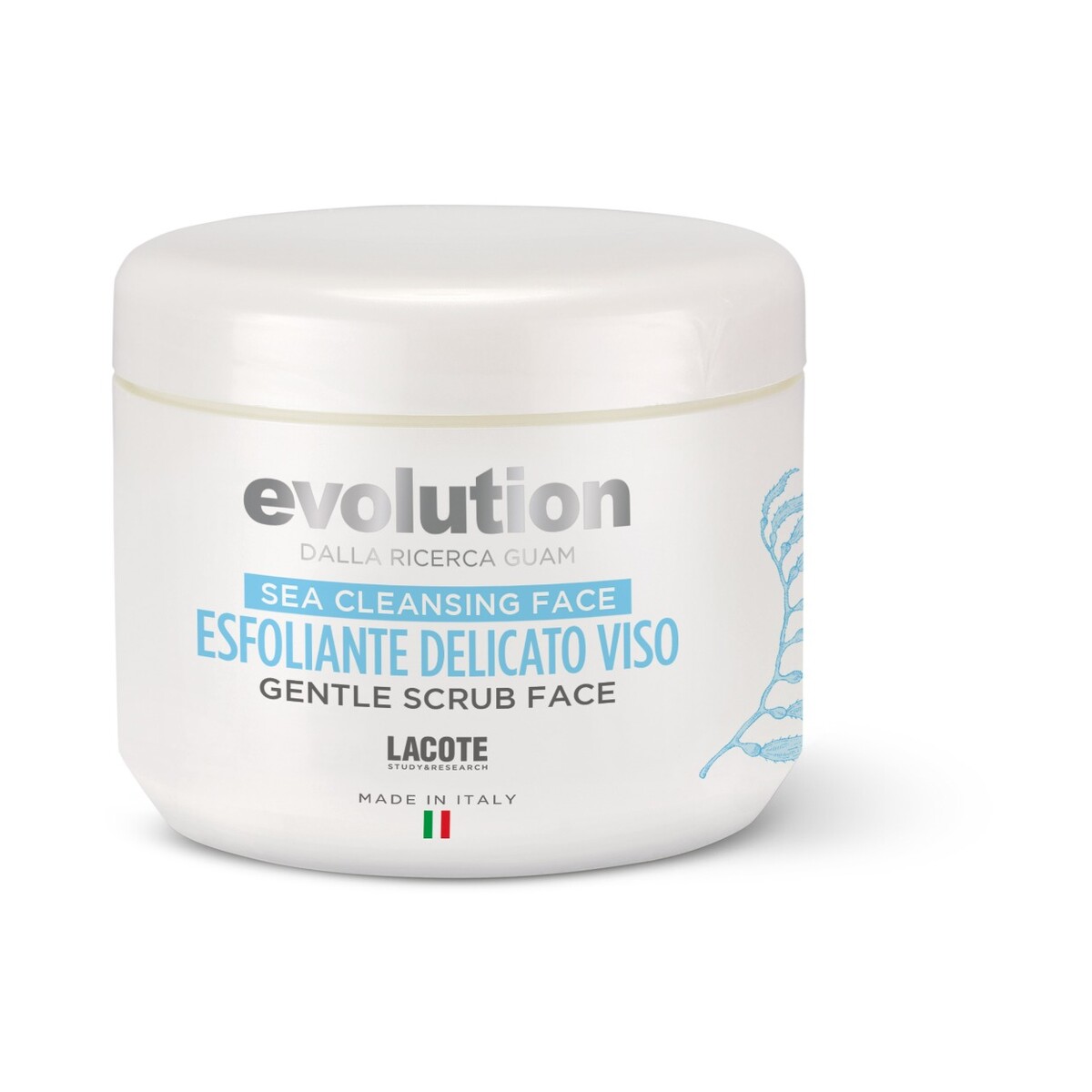 Exfoliant delicat profesional Sea Cleansing Face 500 ml Evolution by GUAM pentru pregătirea pielii