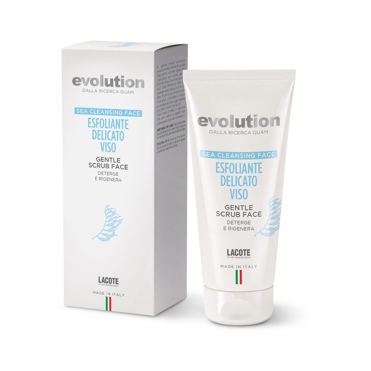 Exfoliant delicat pentru rutina Sea Botox Face Exfoliant delicat Sea Cleansing Face 150 ml pentru rutina săptămânală Botox-Like