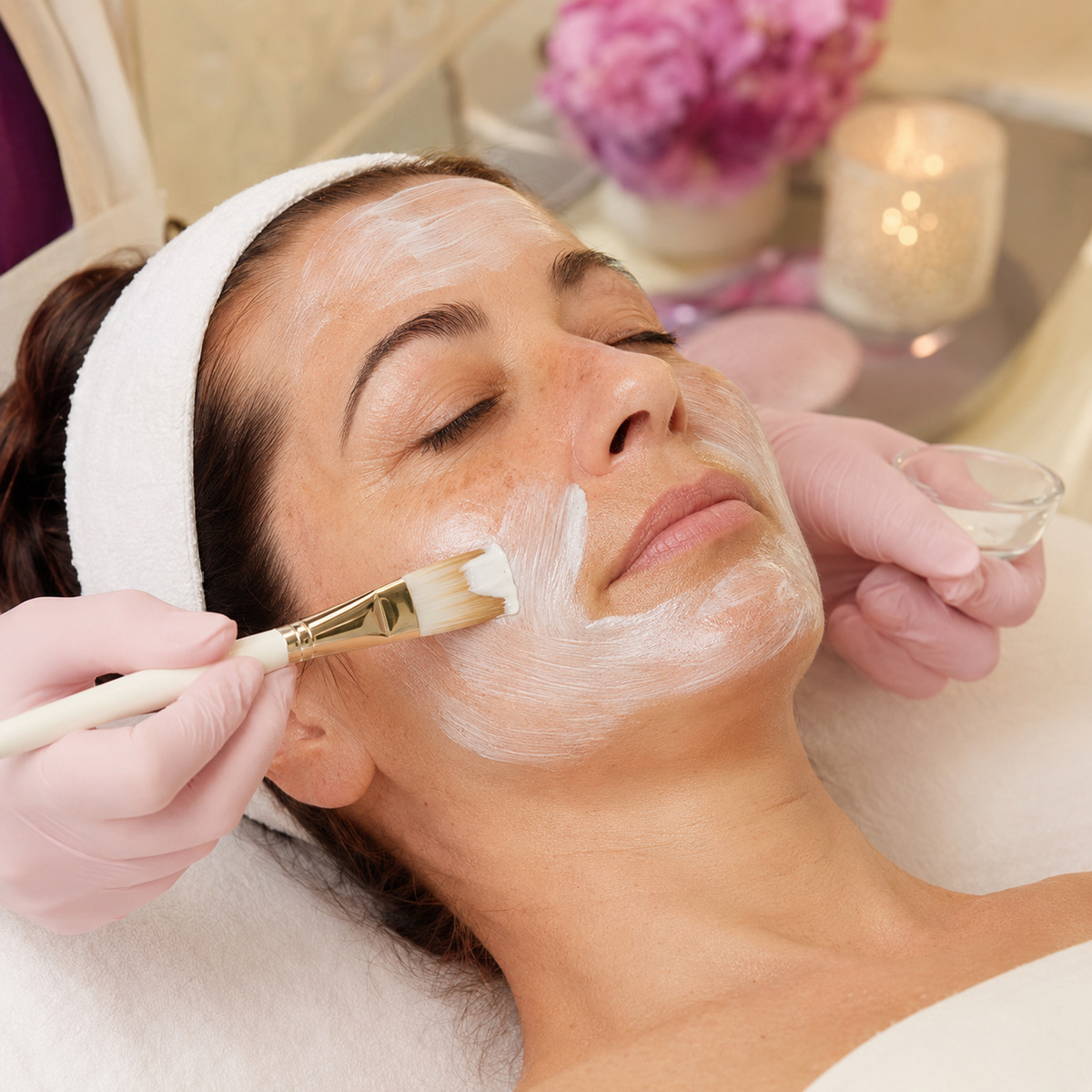 Tratament facial pentru pete pigmentare Sea White Face Evolution by GUAM la MBM Studio Ploiești